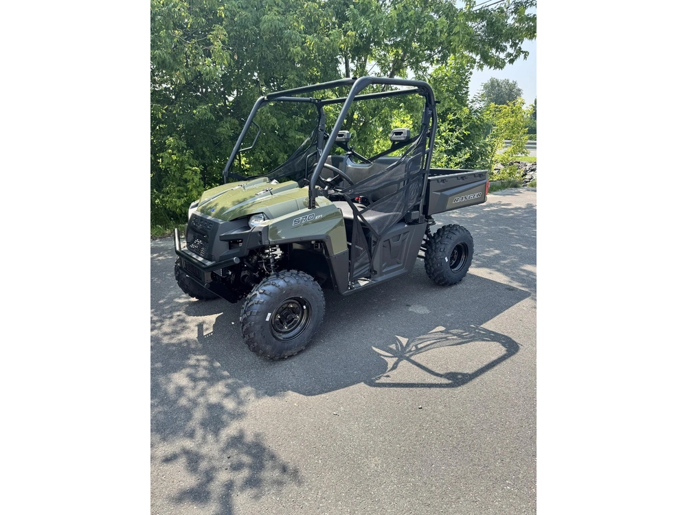 2025 Polaris Ranger 570 Full-size - Sage Green Utilitaire 3 Places Ferme & Chasse alt