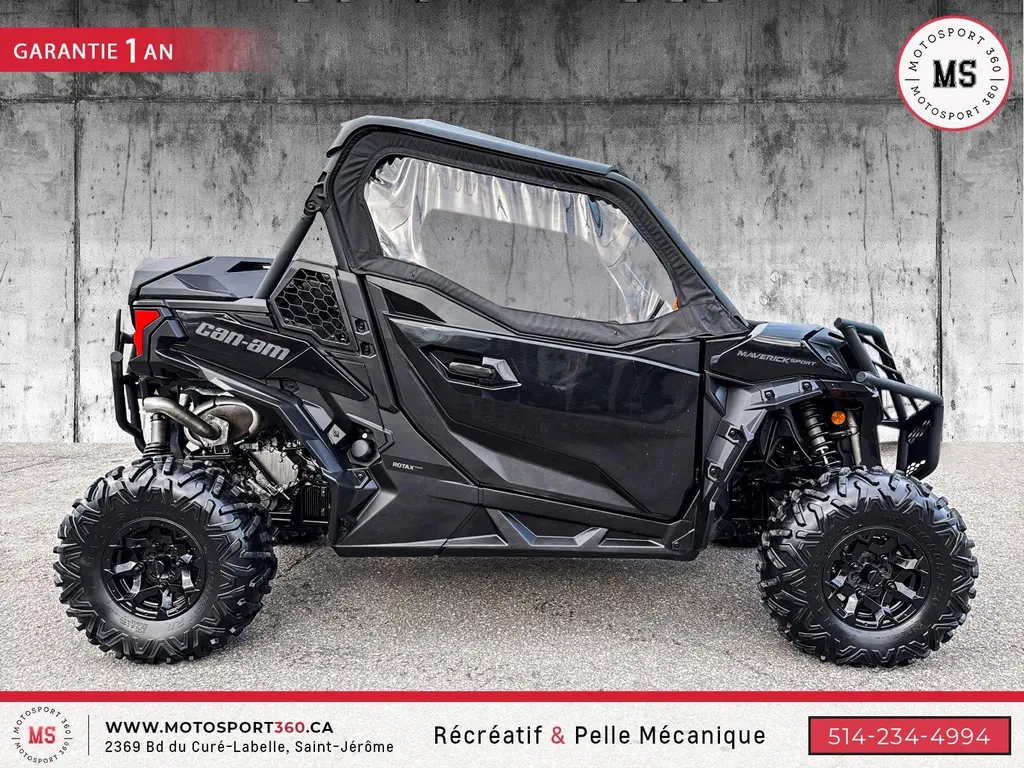 2020 Can-Am MAVERICK SPORT 1000R CABINE + CHAUFFAGE !