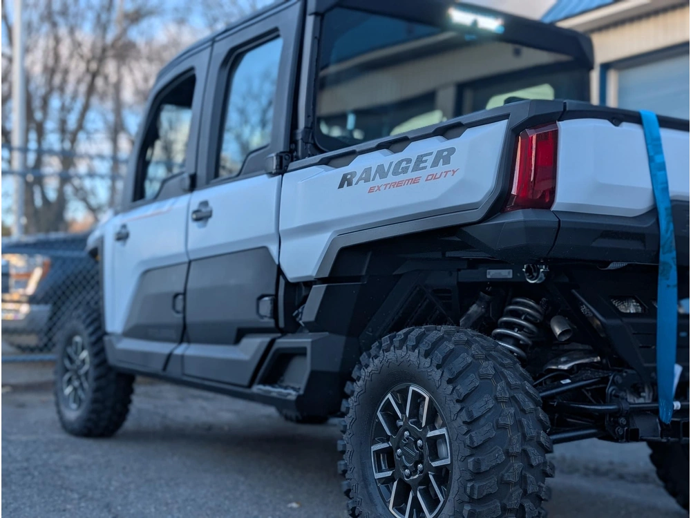 2025 Polaris Ranger Crew Xd 1500 Ns Ed Ult -g.w. Met Smoke | 💪 Moteur 1500cc Prostar | 🔧 Comparable Can-am Defender alt
