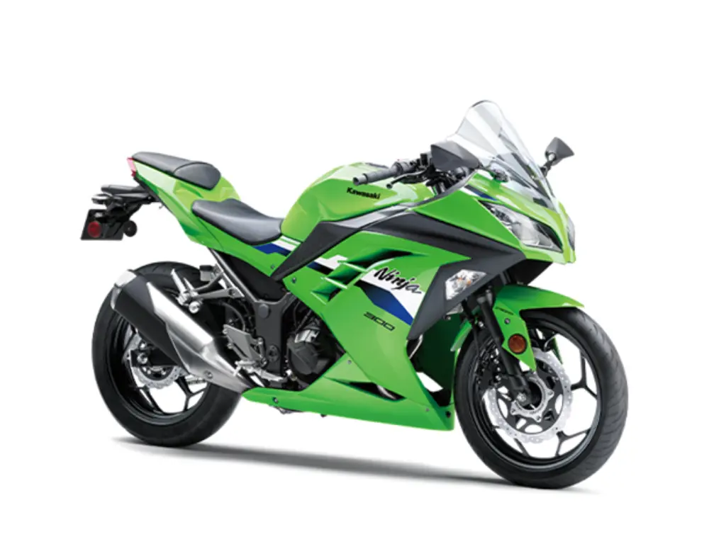 2026 Kawasaki Ninja 300 ABS // Lime Green 