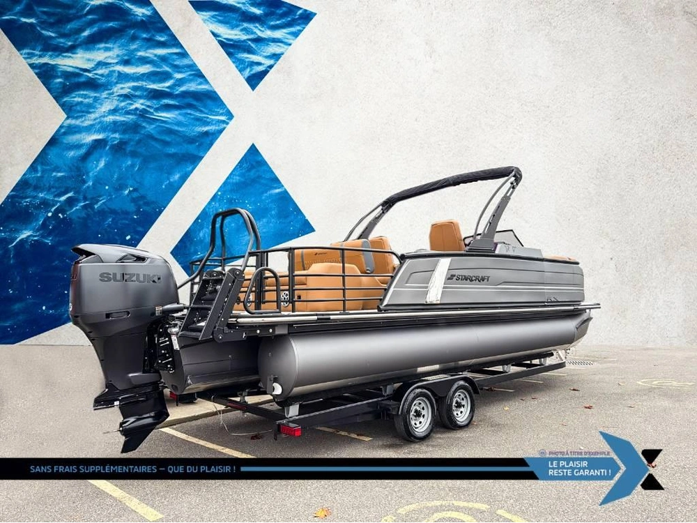 2026 Starcraft Ponton Rx 23q Dh Moteur 250 Hp Stealth Inclus alt
