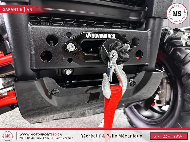 2026 SEGWAY AT10L PREMIUM WHITE & RED *NOUVEAUTÉ *