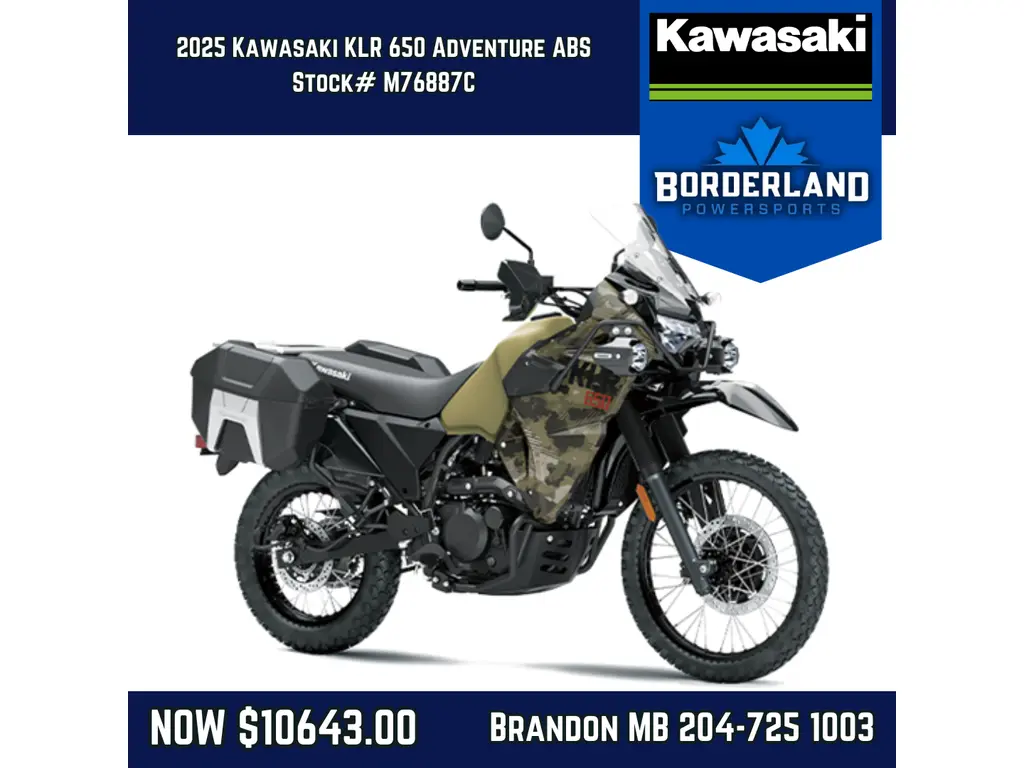 2025 Kawasaki KLR 650 Adventure ABS