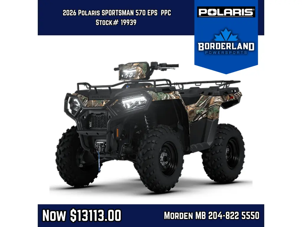 2026 Polaris SPORTSMAN 570 EPS  PPC 
