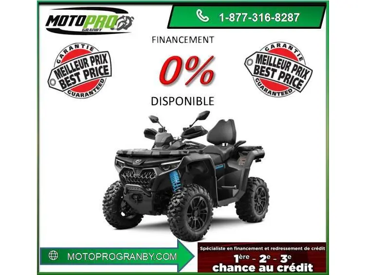 2026 CFMOTO CFORCE 800 Touring CFORCE800 2UP TOURING VRAI 2 PLACES