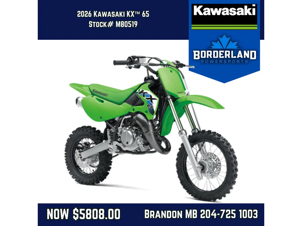 2026 Kawasaki KX™ 65