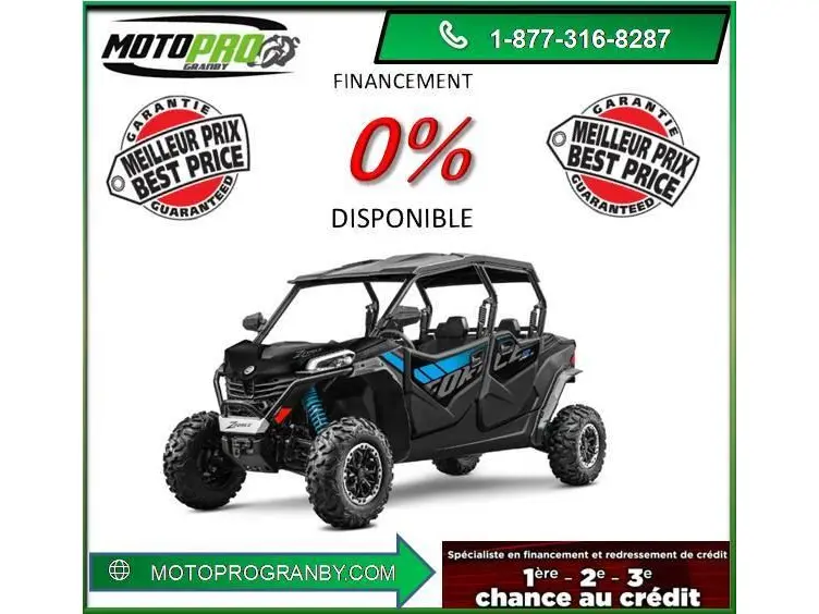 2026 CFMOTO ZFORCE 950 SPORT ZFORCE950 1000 sport gen2 4 PLACES