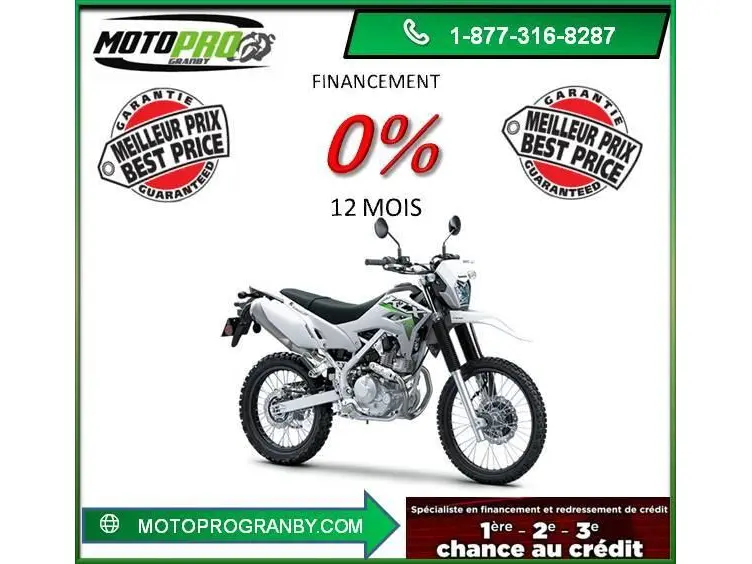 2026 Kawasaki KLX230 klx230 klx 230 semi route injection