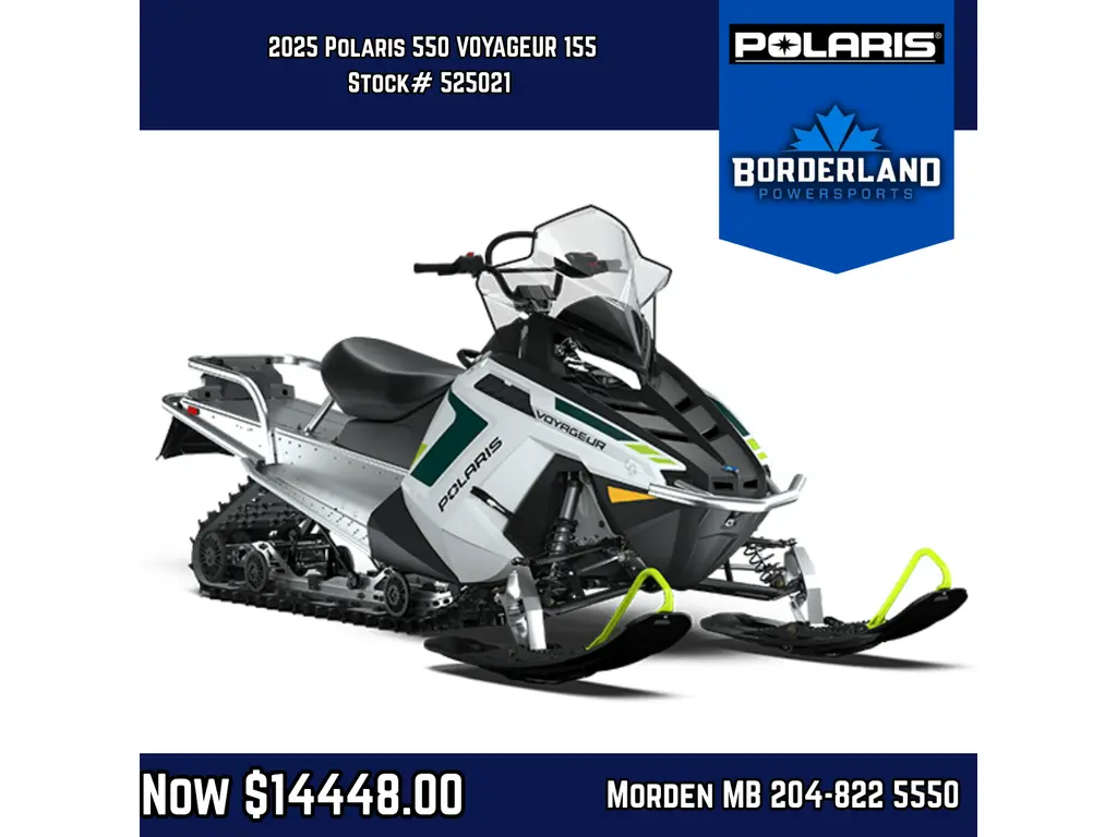 2025 Polaris 550 VOYAGEUR 155 