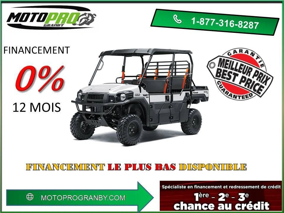Kawasaki Mule Pro-dx Eps Le Diesel Mule Pro-dxt Fe Pro Dxt 6 Passagers Diesel 2025 alt