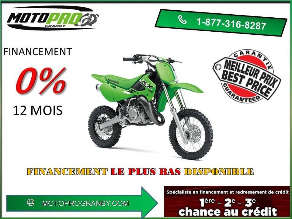 2025 Kawasaki Kx65 Kx 65 Motocross 2 Temps alt