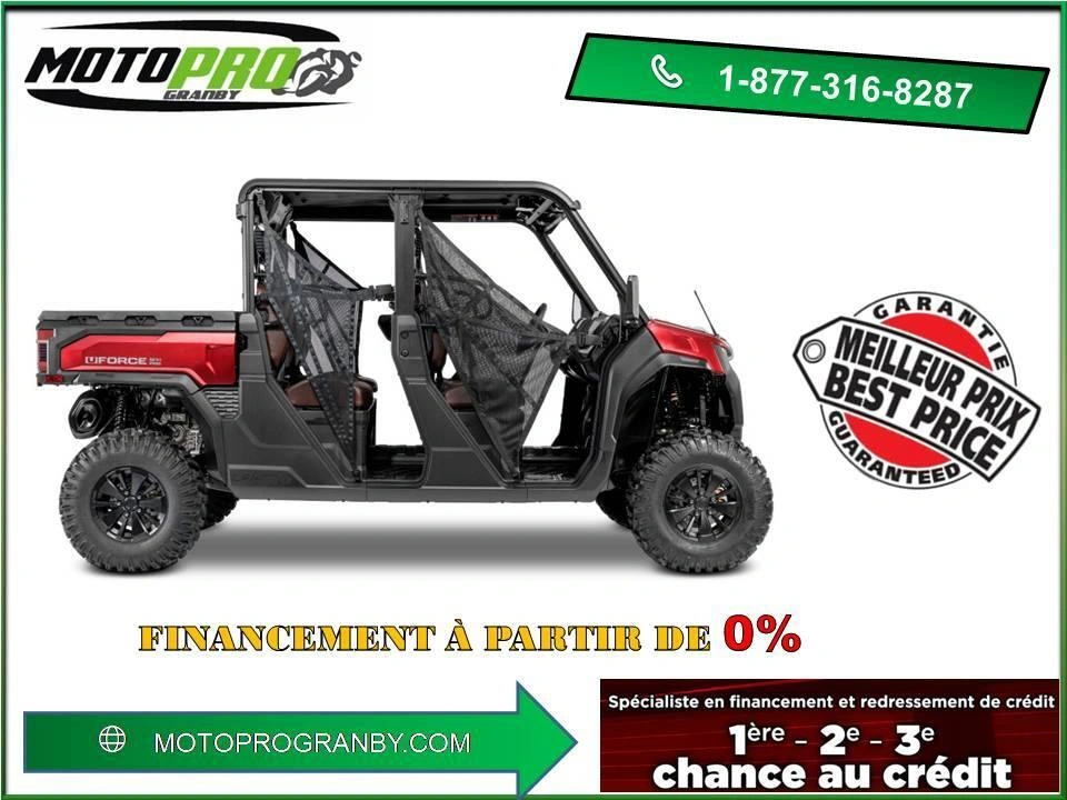 2025 Cfmoto Uforce U10 Xl Pro Uforce U10 Xl U10xl 6 Places 1000 alt