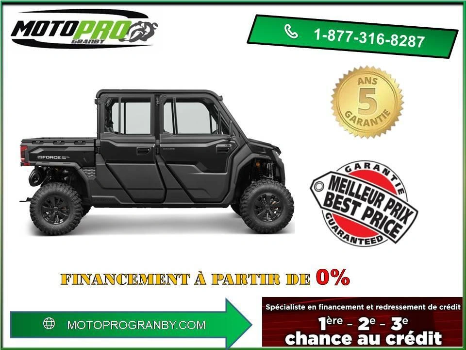 2025 Cfmoto Uforce U10 Pro Xl Uforce U10 Xl U10xl 6 Places 1000 Pro Highland alt