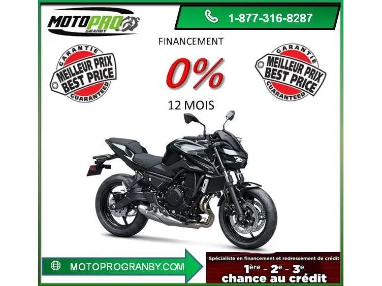 2026 Kawasaki Z650 ABS Z650 ZR650 ER650 ER Z ZR 650 NOUVEAUTÉ !!!