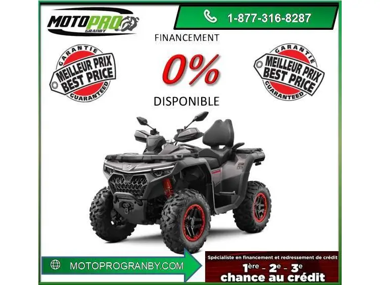 2026 CFMOTO CFORCE 1000 Touring CFORCE1000 TOURING VRAI 2 PLACES CFORCE 1000