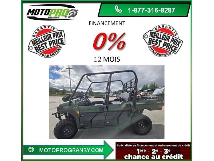 2026 Kawasaki Mule Pro-fxt Eps Mule Pro-fxt 820 6 Passagers 3 Cylindres alt