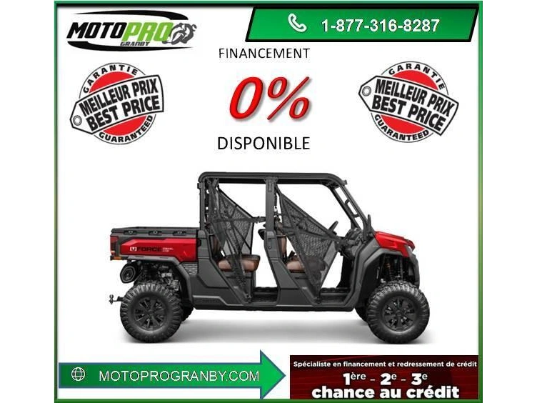 2026 Cfmoto Uforce U10 Pro Xl Uforce1000 U10 Pro Xl 6 Passagers 3 Cylindres alt