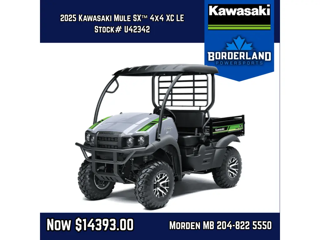 2025 Kawasaki Mule SX™ 4x4 XC LE
