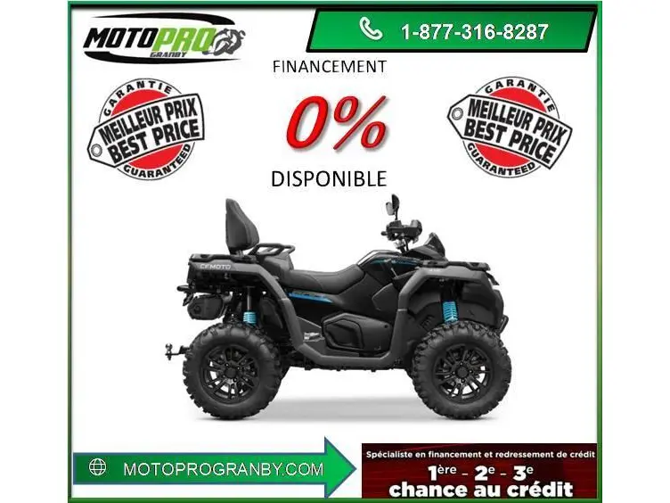 2026 CFMOTO CFORCE 800 Touring CFORCE800 2UP TOURING VRAI 2 PLACES