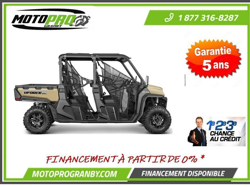 2025 Cfmoto Uforce 1000 Eps Lx Uforce1000 Uforce 1000 Xl 6 Passagers alt