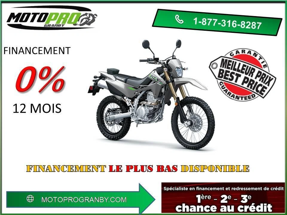 2025 Kawasaki Klx300 Klx300 Klx 300 Semi-route Semi-trail alt