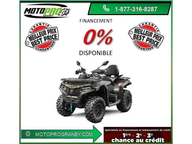 2026 Cfmoto Cforce 600 Touring Cforce600 Touring Vrai 2 Places Eps Camo Camouflag alt