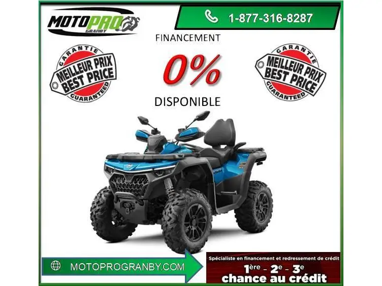 2026 CFMOTO CFORCE 1000 Touring CFORCE1000 TOURING VRAI 2 PLACES CFORCE 1000