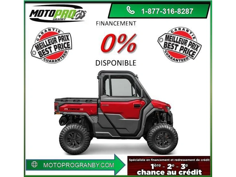 Cfmoto Uforce U10 Pro Highland Uforce1000 U10 Pro Highland 3 Cylindres 2026 alt