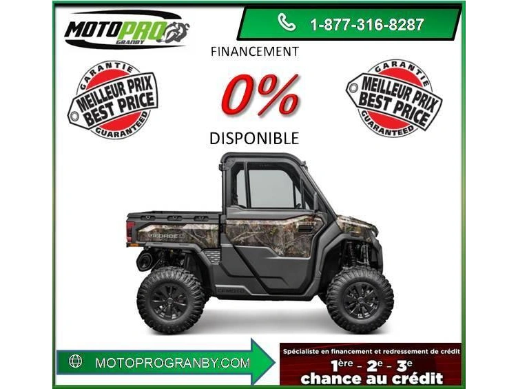 2026 Cfmoto Uforce U10 Pro Highland Uforce1000 U10 Pro Highland 3 Cylindres Camo alt