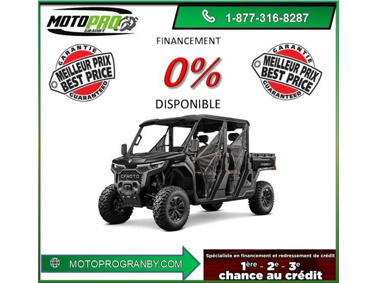 2026 Cfmoto Uforce U10 Pro Xl Uforce1000 U10 Pro Xl 6 Passagers 3 Cylindres alt