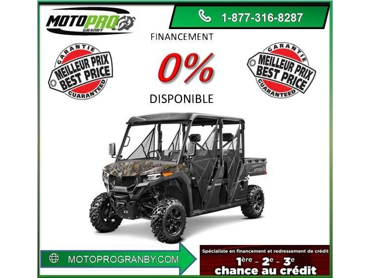 2026 Cfmoto Uforce 800 Xl Uforce800 Uforce 800 Xl Camouflage 6 Passagers alt