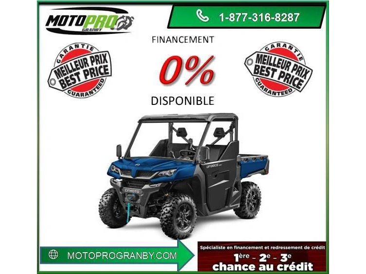 2026 Cfmoto Uforce 1000 Uforce1000 Uforce 1000 Eps Vrai 3 Places alt