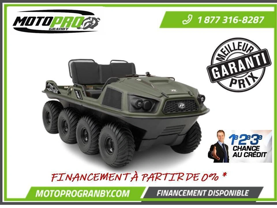 2026 Argo Argo 8x8 Frontier 650 Frontier 650 8x8 Financement 0% alt