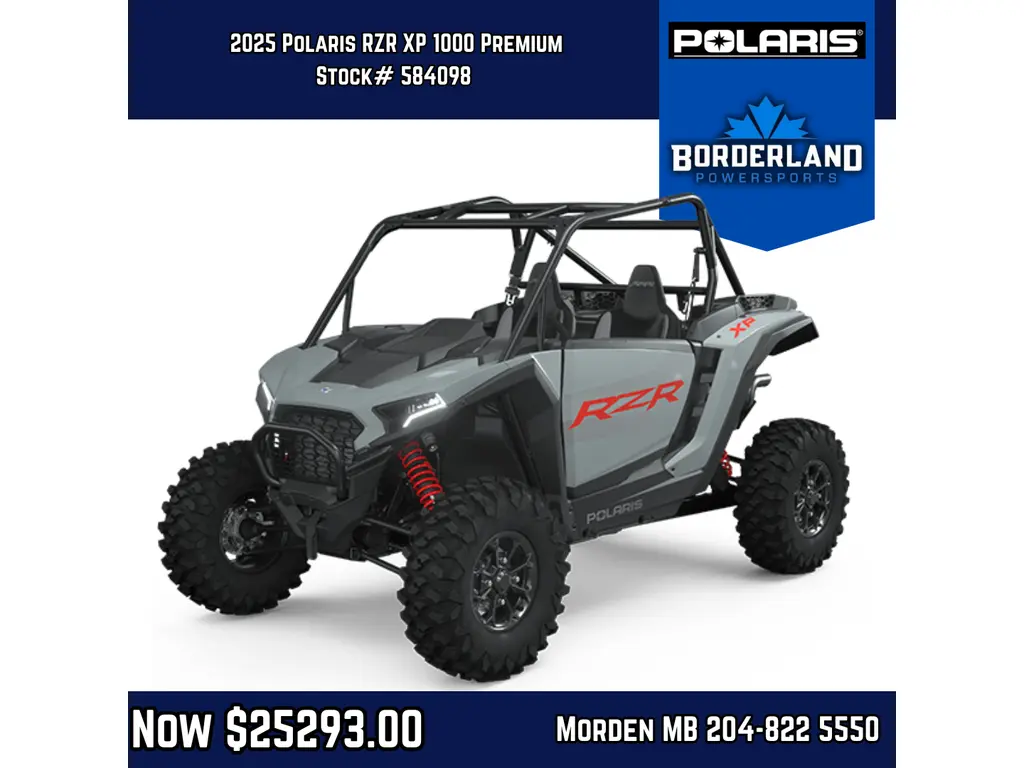 2025 Polaris RZR XP® 1000 Premium - STORM GREY 