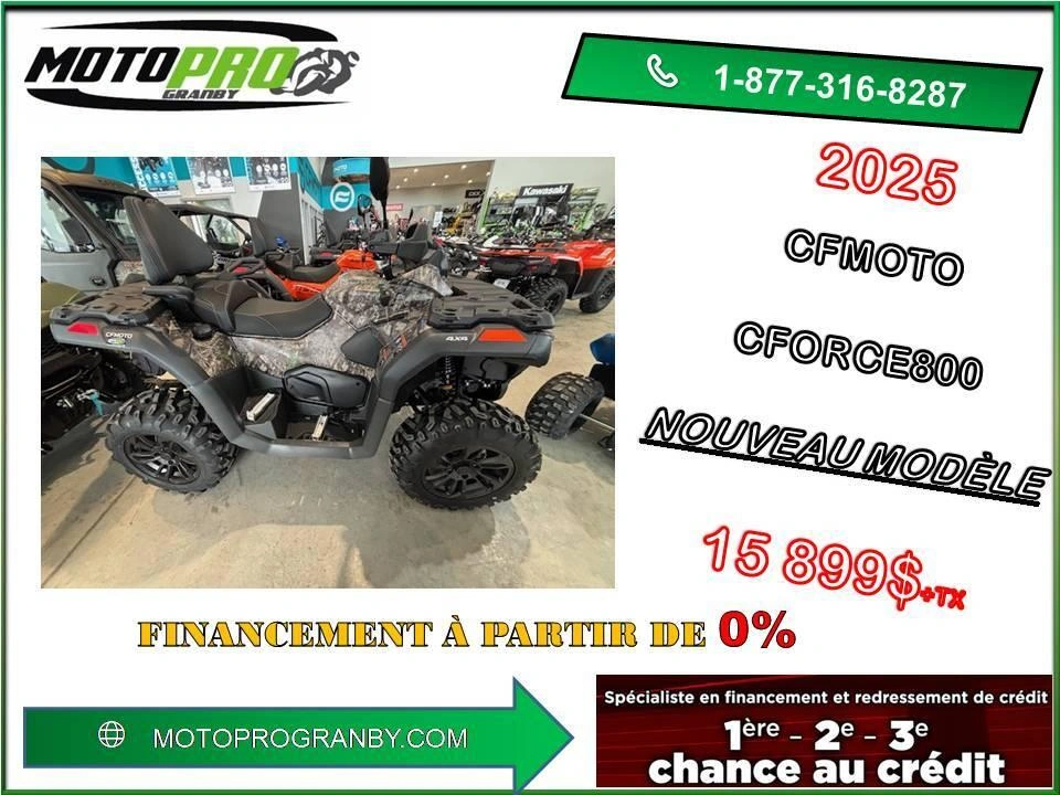 2025 Cfmoto Cforce 800 Touring Cforce800 Cforce 800 Camo Camouflage alt