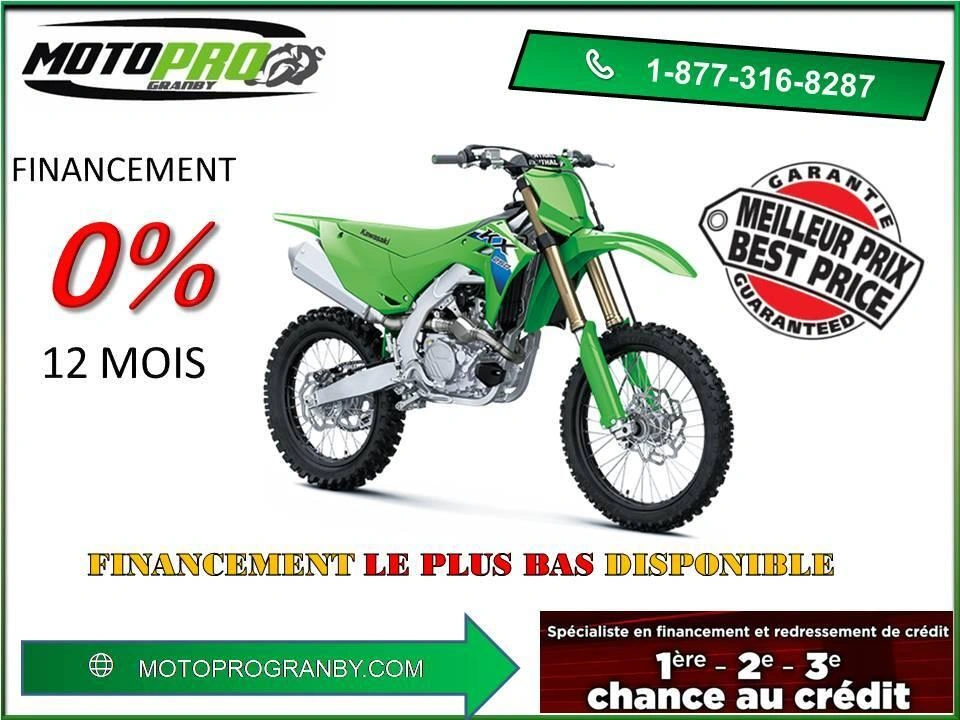 2026 Kawasaki Kx250 Kx 250 250f Kx250f Disponible Maintenant alt