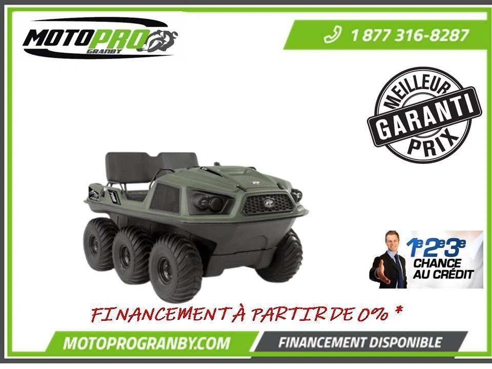2026 Argo Frontier 700 6x6 Frontier 700 6x6 Financement 0% Disponible alt