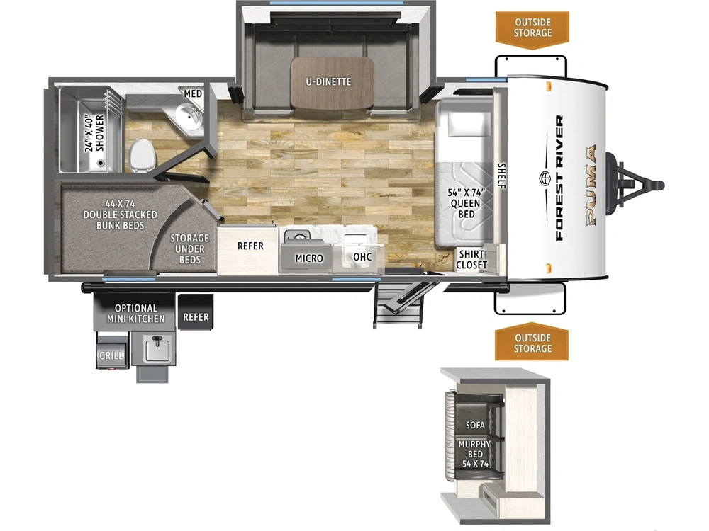 Forest River Puma Camping Edition 18bhce 2026 alt