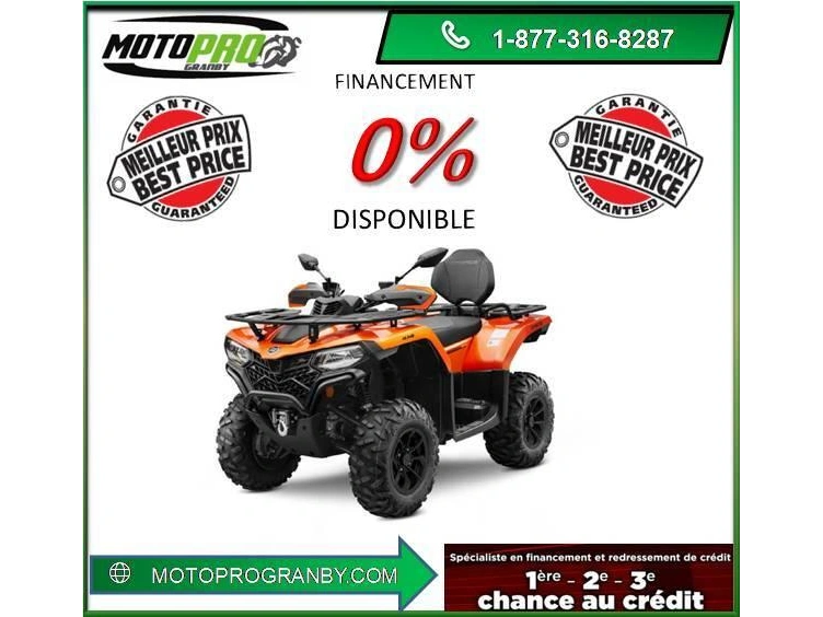 2026 Cfmoto Cforce 400 Touring Cforce400 Eps Touring Vrai 2 Places alt