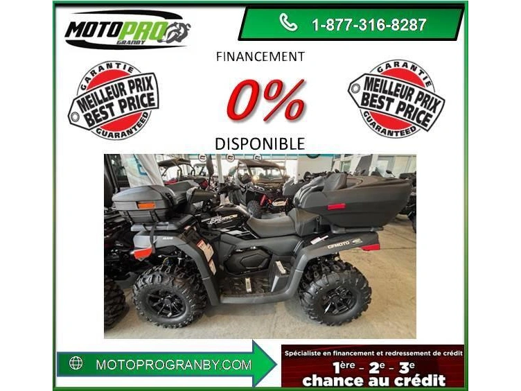 2025 Cfmoto Cforce 600 Eps Touring Cforce600 Touring Vrai 2 Places alt