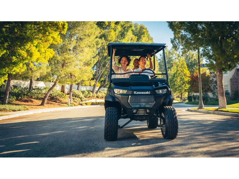 2025 Kawasaki Nav 4e Le Cart Kart Golf 4 Places Batterie Lithium Deluxe alt