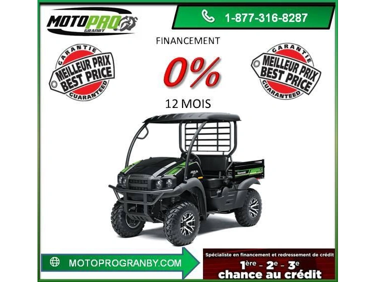2026 Kawasaki Mule Sx 4x4 Xc Le Fi Mule Sx Xc Le Led Toit Et Plus... alt