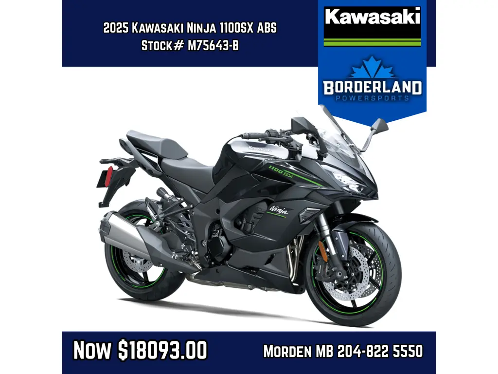 2025 Kawasaki Ninja 1100SX ABS 