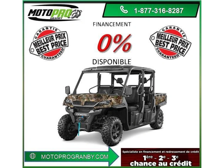 2026 Cfmoto Uforce 1000 Xl Uforce1000 Uforce 1000 Xl 6 Passagers Camo alt