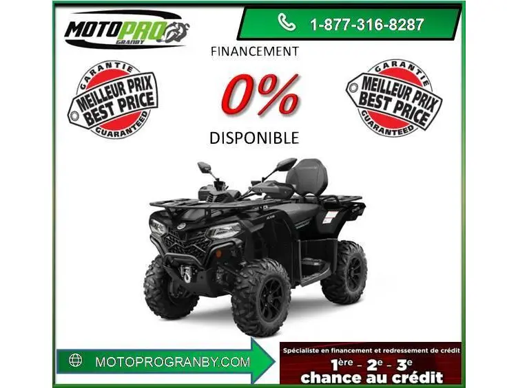 2026 CFMOTO CFORCE 400 Touring CFORCE400 EPS TOURING VRAI 2 PLACES