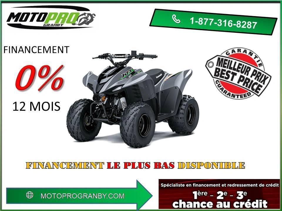 Kawasaki Kfx90 Kfx 90 Vtt Enfant Kfx90 2025 alt