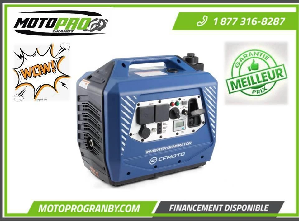 Cfmoto Génératrice Génératrice Inverter Cfmoto Lh45i-e 2700w 2024 alt