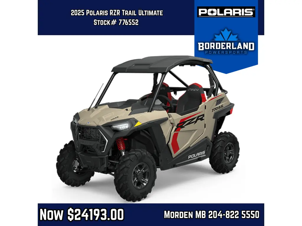 2025 Polaris RZR® Trail Ultimate 