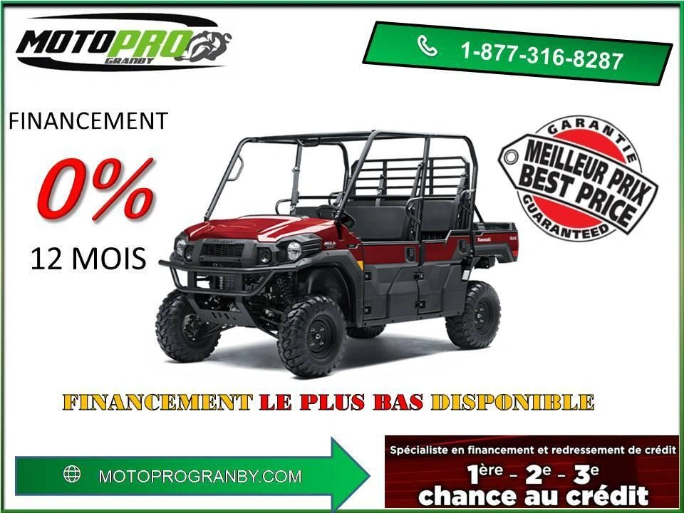 2026 Kawasaki Mule Pro-fxt Eps Le Mule Pro-fxt 820 Profxt Pro Fxt 6 Passagers alt