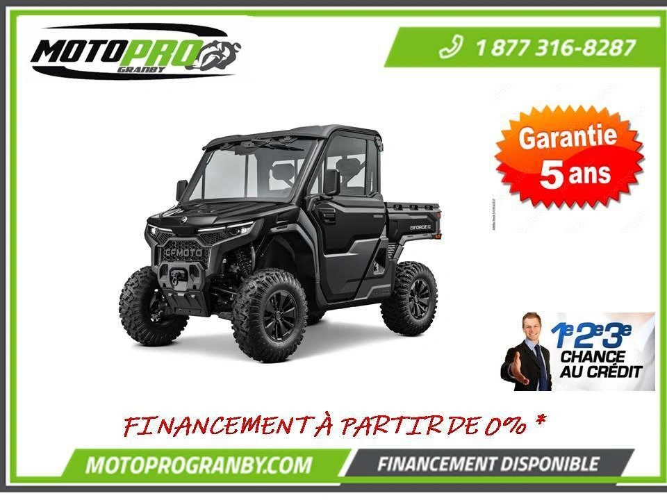 2025 Cfmoto Uforce U10 Pro Highland Uforce U10 Uforceu10 Pro Highland Tout Équipé alt